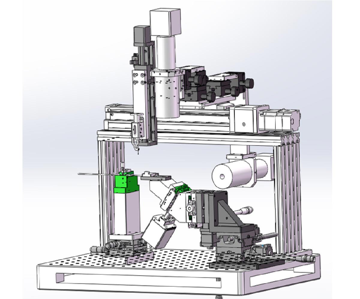 同轴准直器自动耦合Venus-E8T100